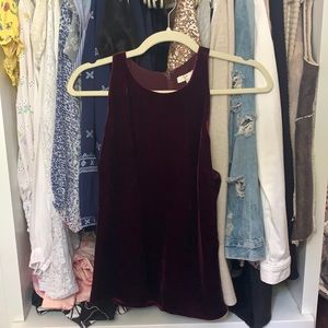 Joie Velvet Top